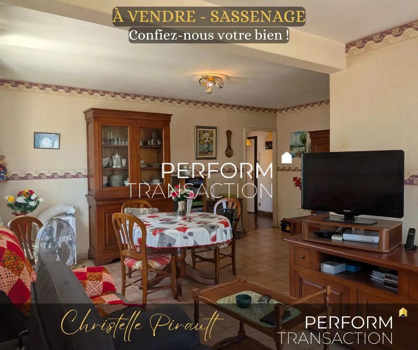 Appartement à vendre, 70m², Sassenage