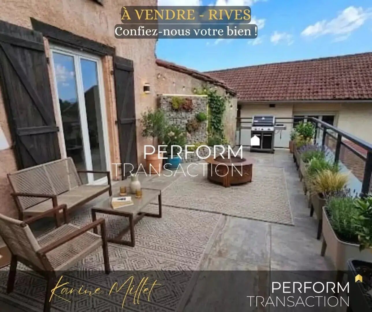 Appartement à vendre, 108m², Rives