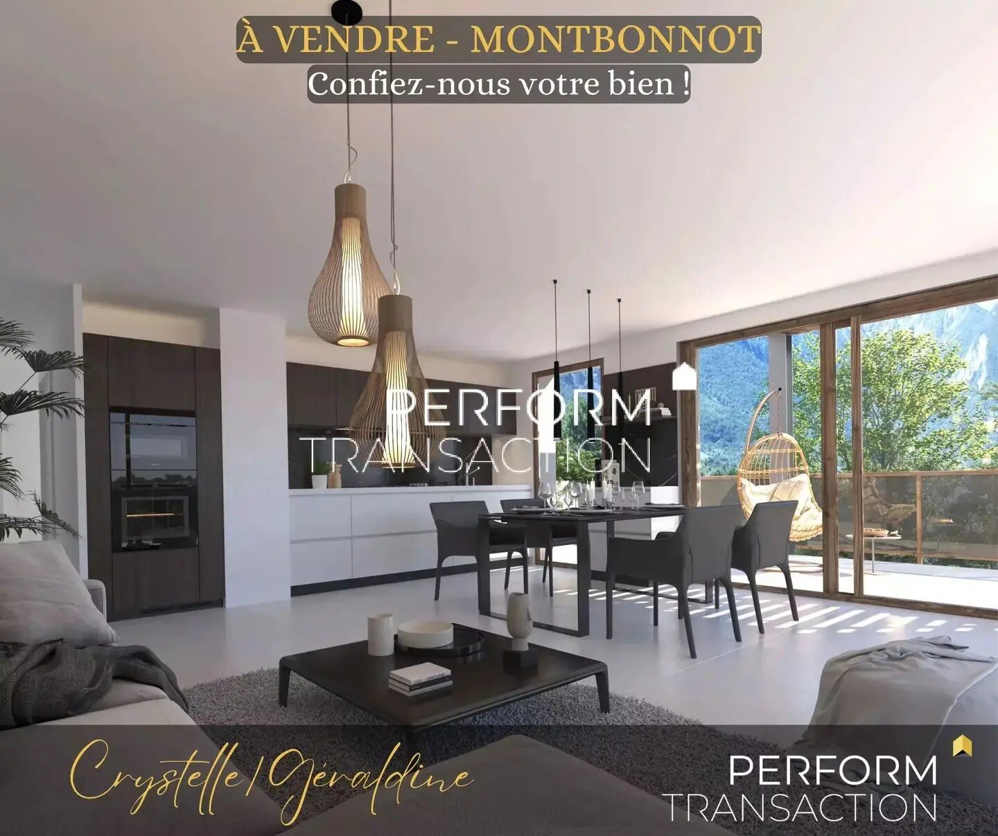 Appartement à vendre, 63m², Montbonnot-Saint-Martin