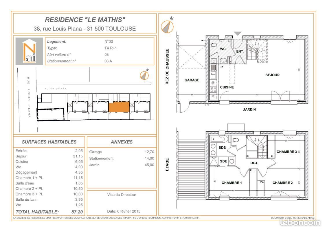 Maison à louer, 87m², Toulouse