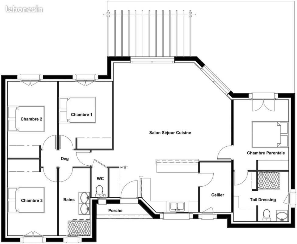Maison à vendre, 111m², Périgueux