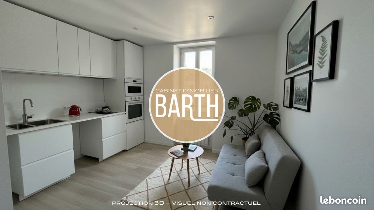 Appartement à vendre, 18m², Saint-Malo