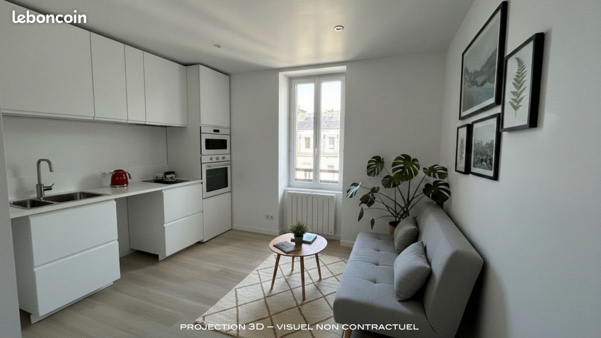 Appartement à vendre, 18m², Saint-Malo