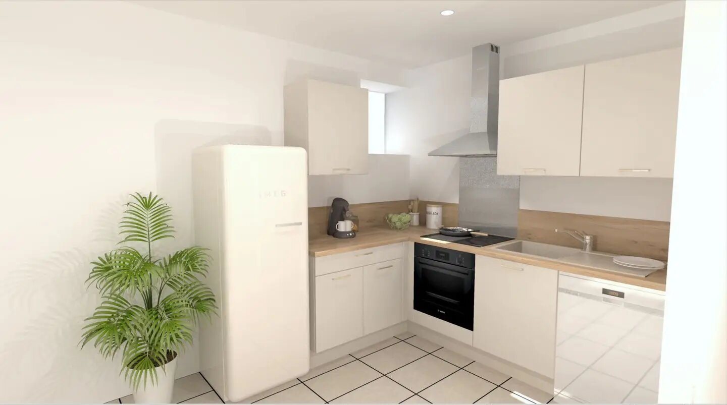 Appartement à louer, 49m², Buellas