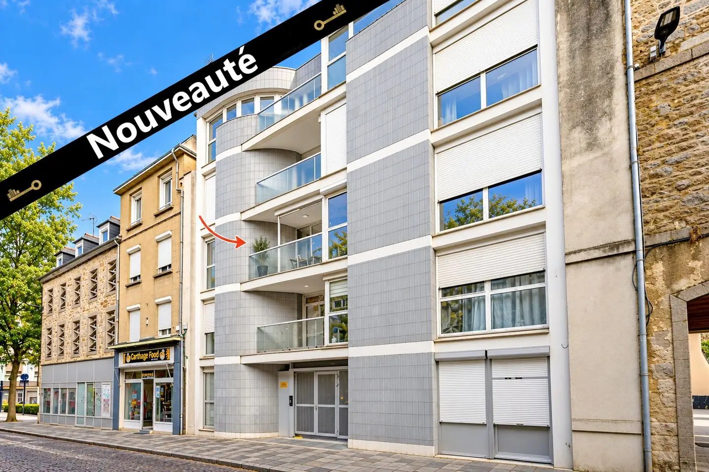 Appartement à vendre, 43m², Saint-Brieuc