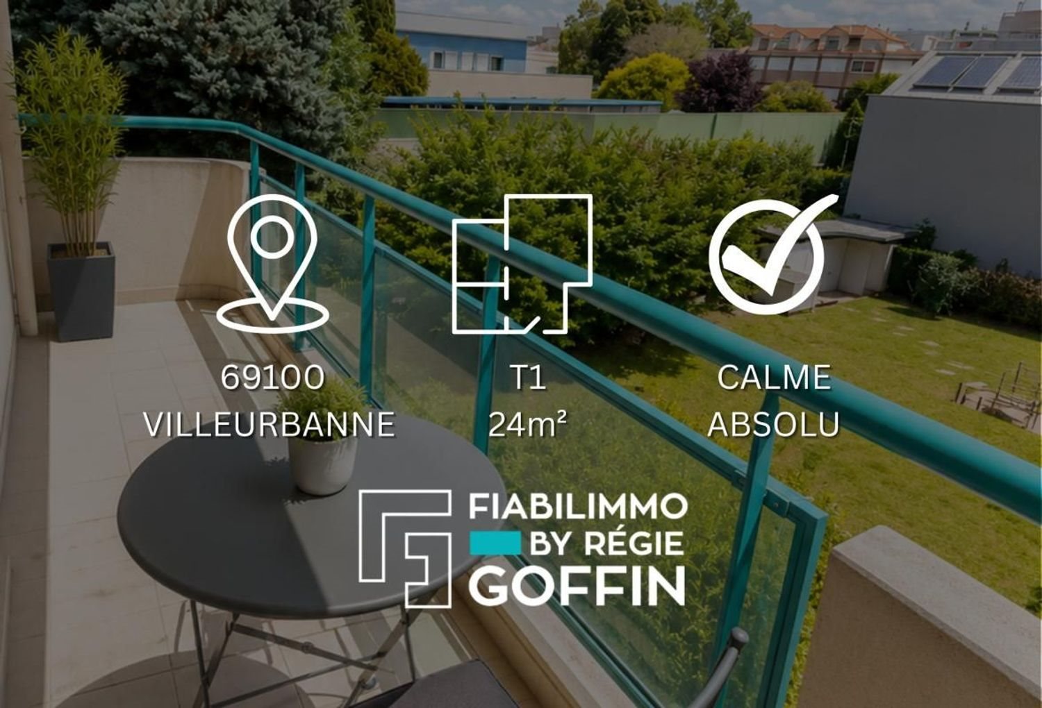 Appartement à vendre, 24m², Villeurbanne