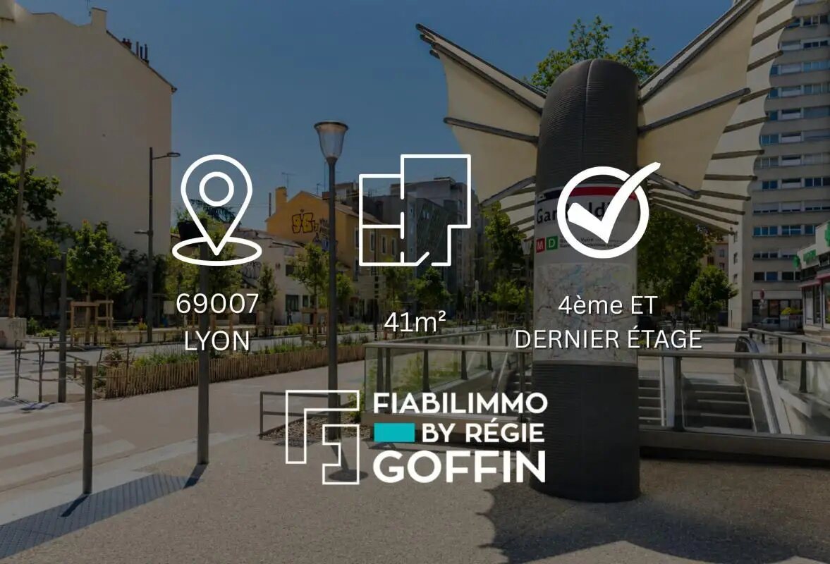 Appartement à vendre, 41m², Lyon 7ème