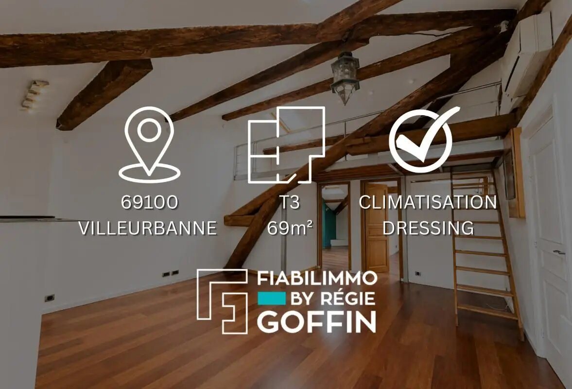 Appartement à vendre, 69m², Villeurbanne