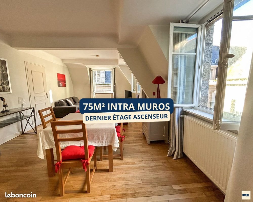 Appartement à vendre, 74m², Saint-Malo