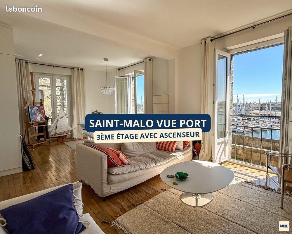 Appartement à vendre, 64m², Saint-Malo