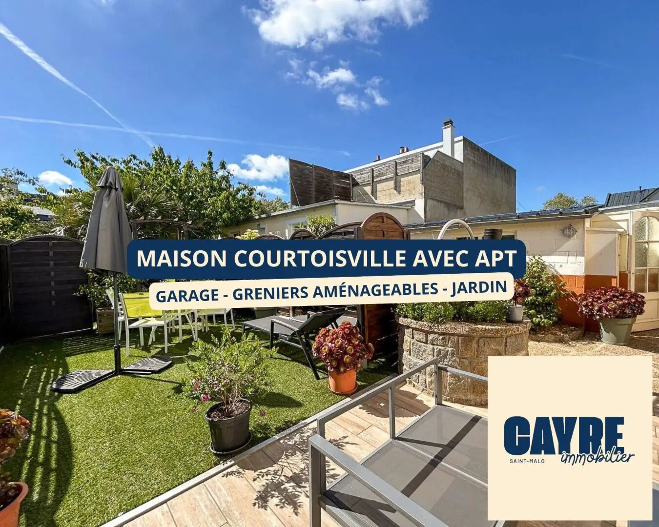 Maison à vendre, 150m², Saint-Malo
