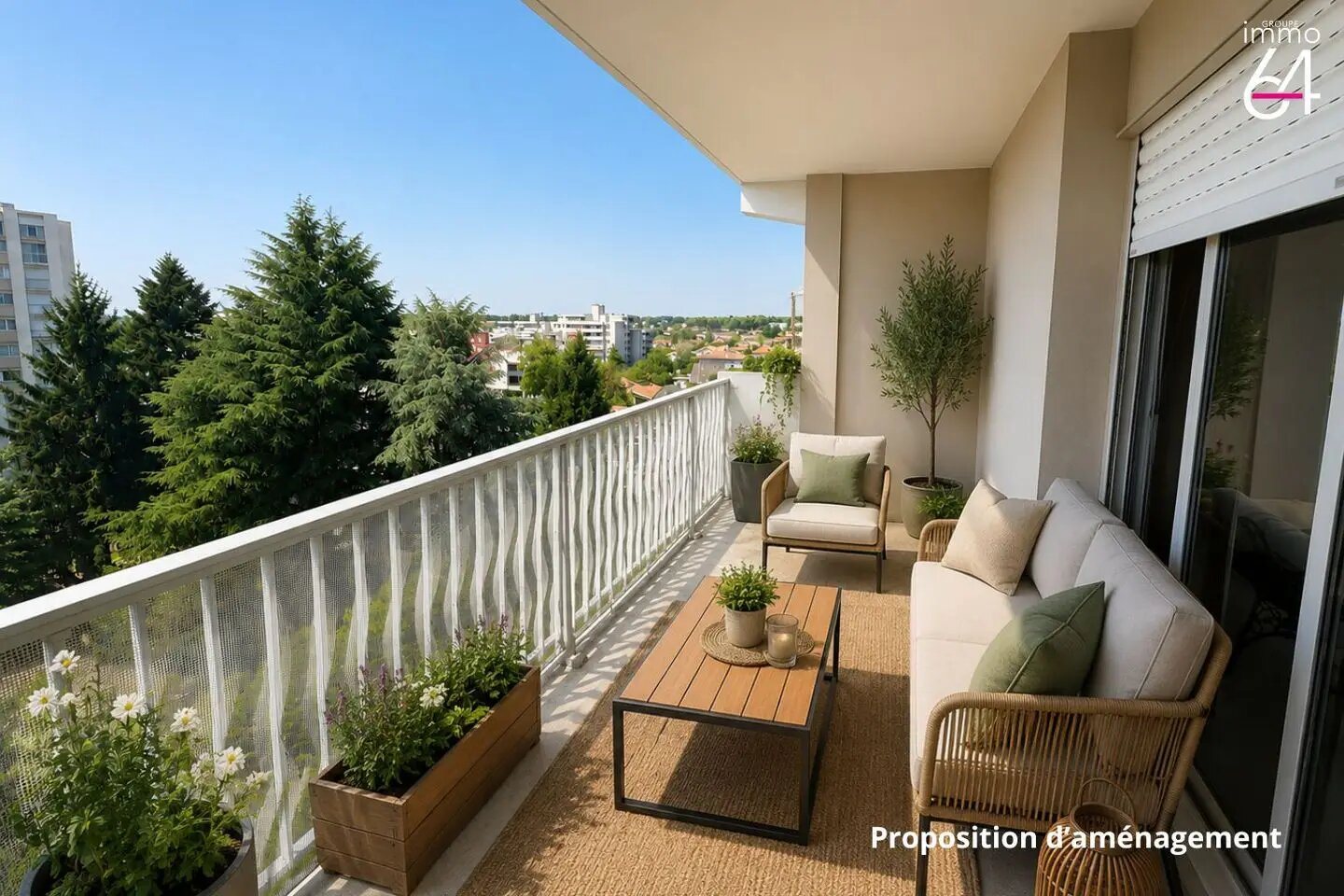 Appartement à vendre, 73m², Pau