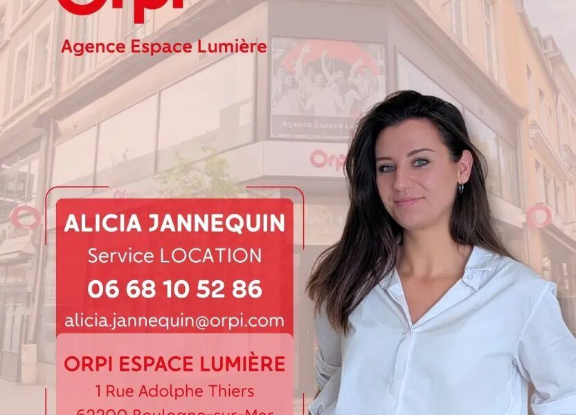 Appartement à louer, 17m², Boulogne-sur-Mer