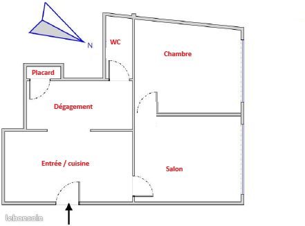 Appartement à louer, 40m², Villeurbanne