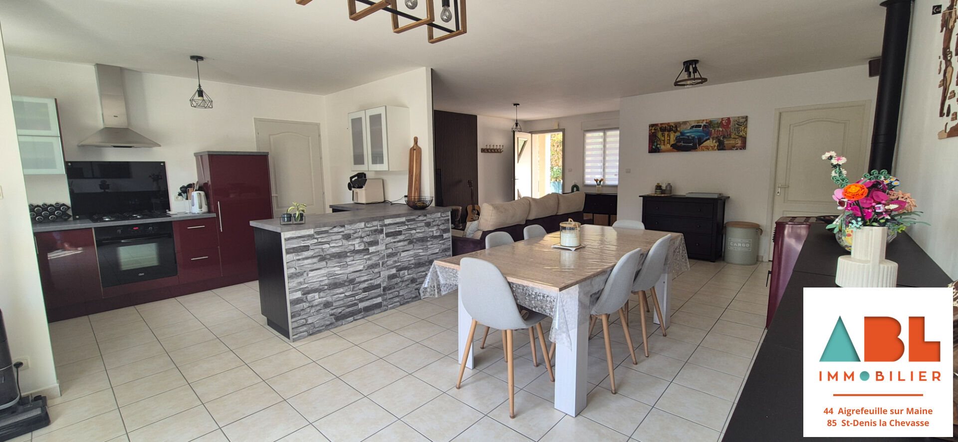Maison à vendre, 95m², Saint-Denis-la-Chevasse