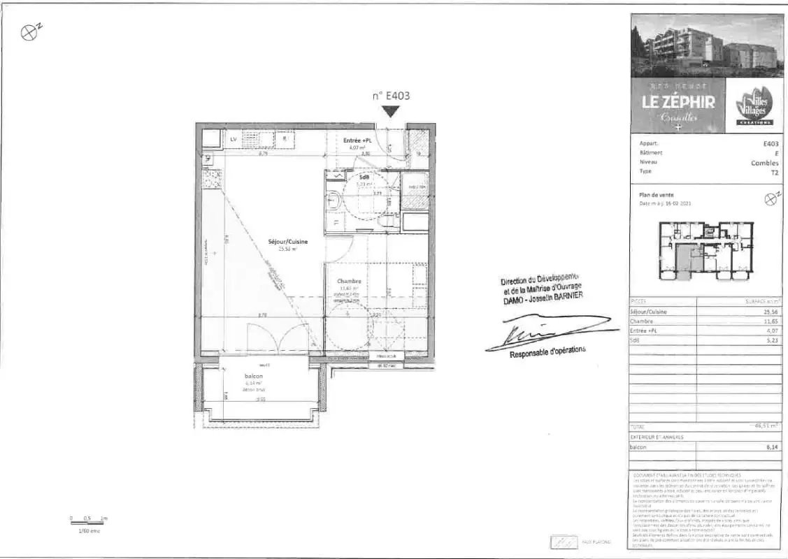 Appartement à louer, 46m², Cruseilles