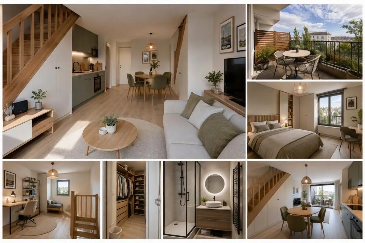 Appartement à louer, 51m², Mérignac