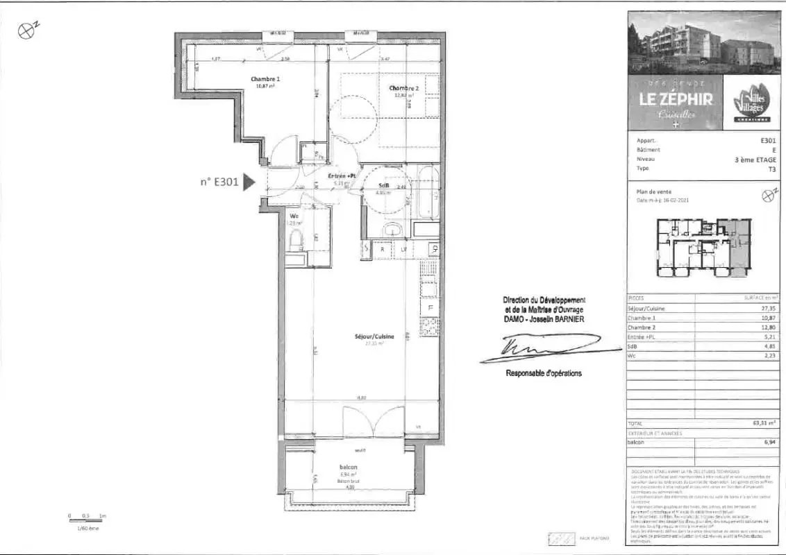 Appartement à louer, 63m², Cruseilles