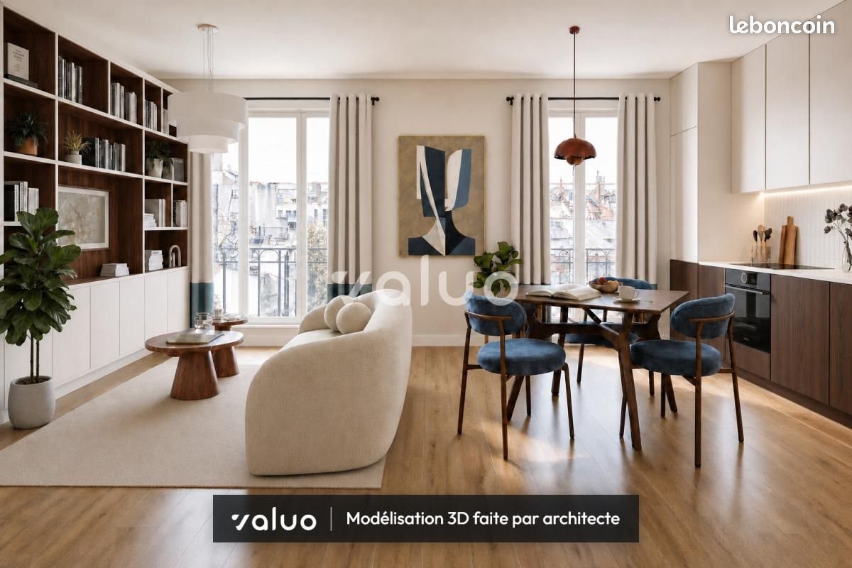 Appartement à vendre, 50m², Saint-Mandé