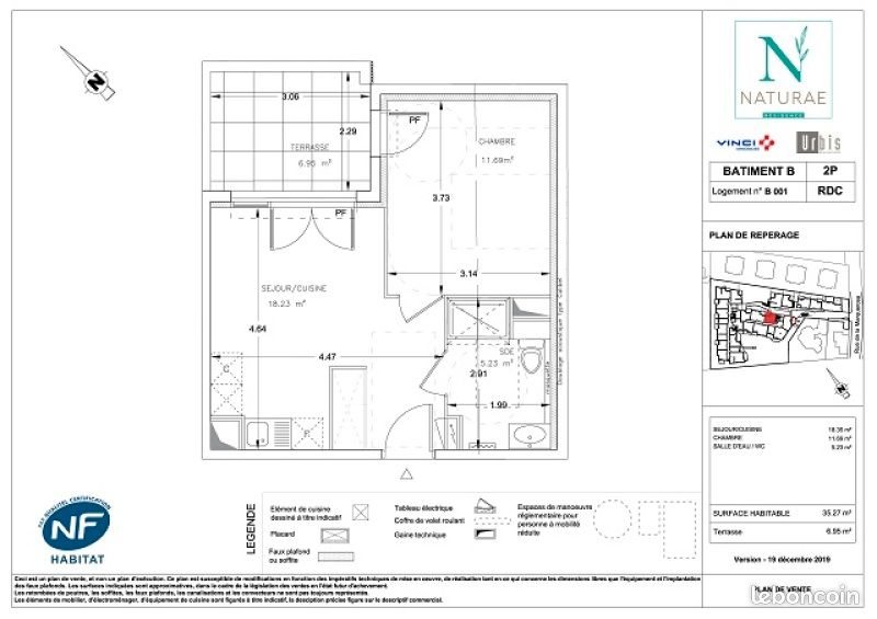Appartement à louer, 35m², Montpellier