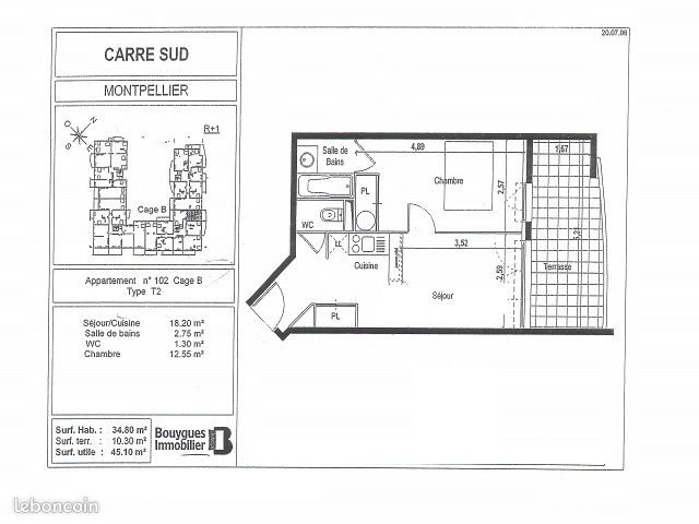 Appartement à vendre, 34m², Montpellier