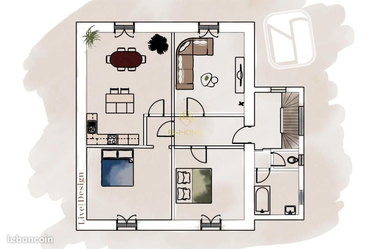 Appartement à vendre, 95m², Volmerange-les-Mines