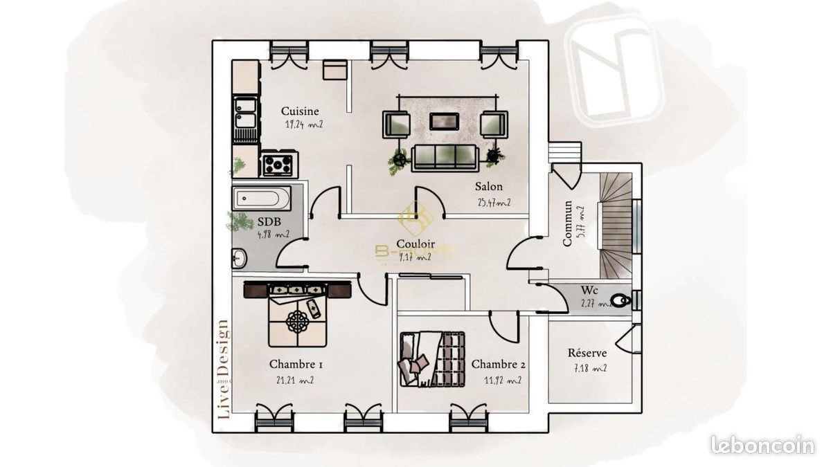 Appartement à vendre, 95m², Volmerange-les-Mines