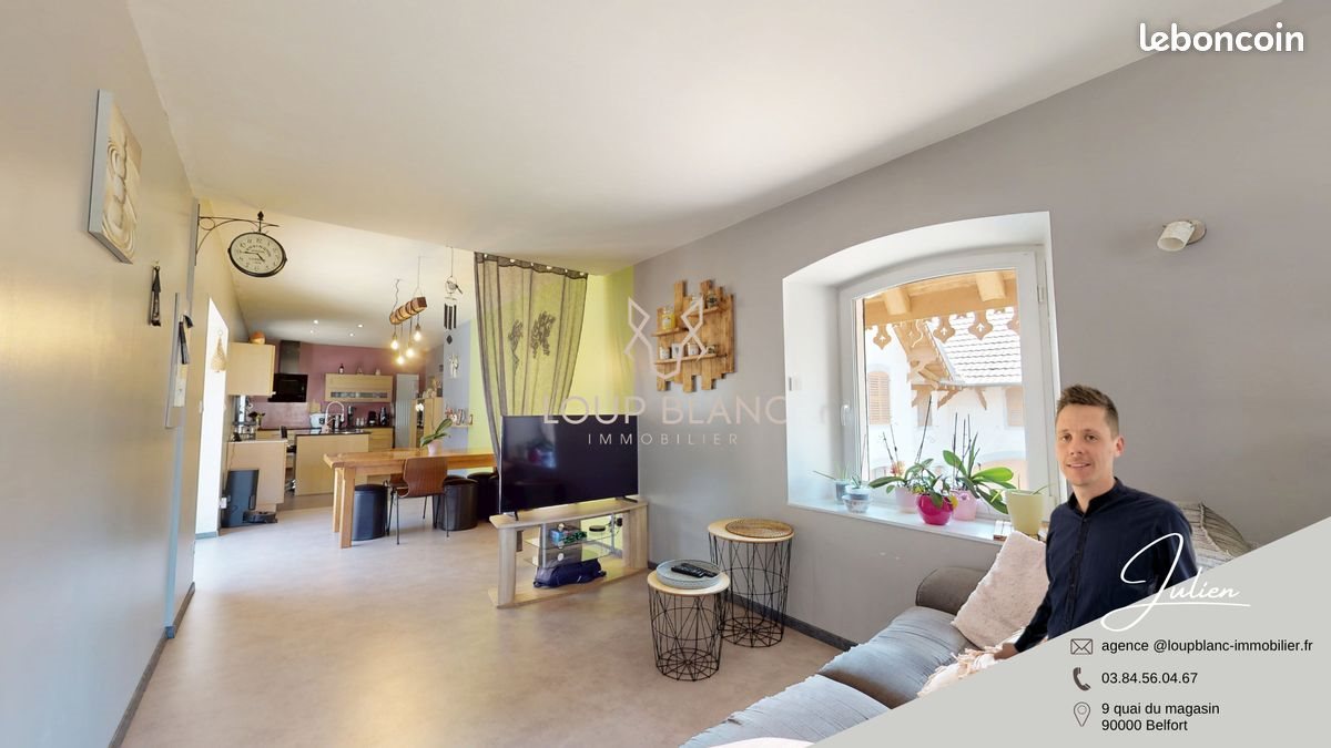 Maison à vendre, 92m², Pont-de-Roide