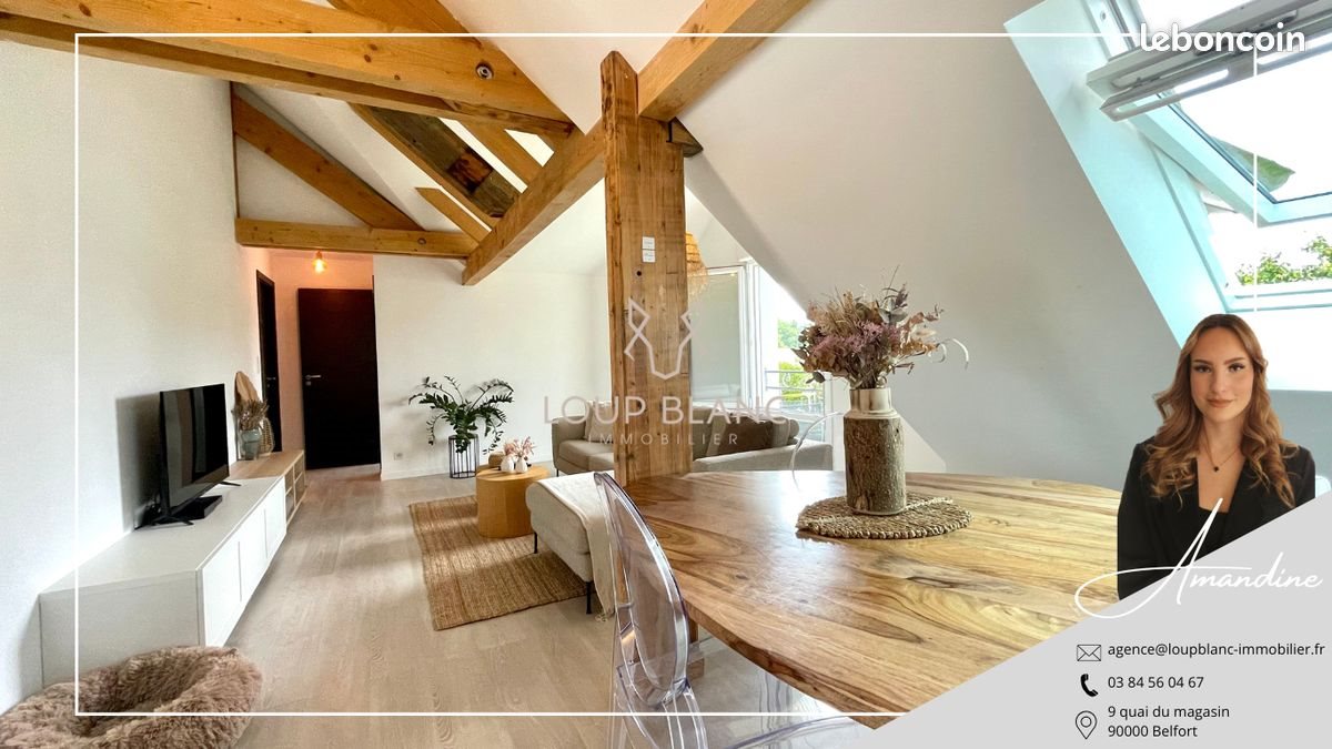Appartement à louer, 76m², Sermamagny