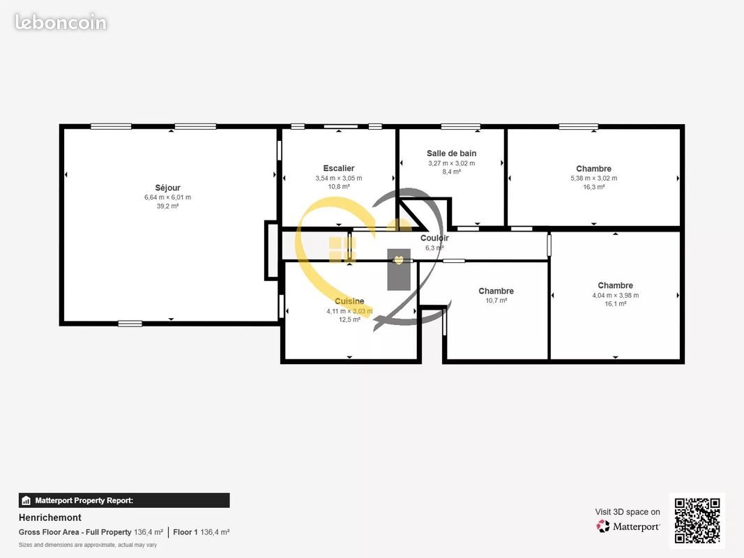 Maison à vendre, 121m², Henrichemont