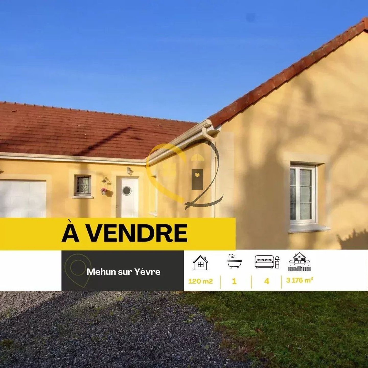 Maison à vendre, 120m², Mehun-sur-Yèvre