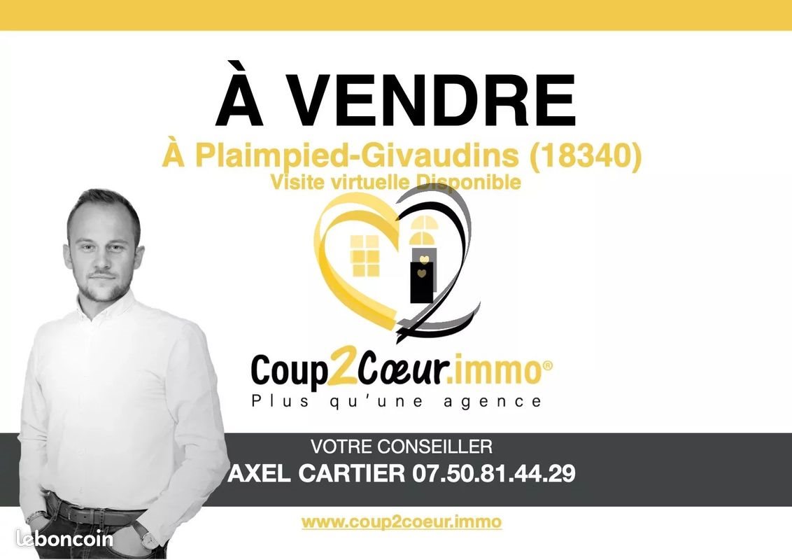 Maison à vendre, 123m², Plaimpied-Givaudins