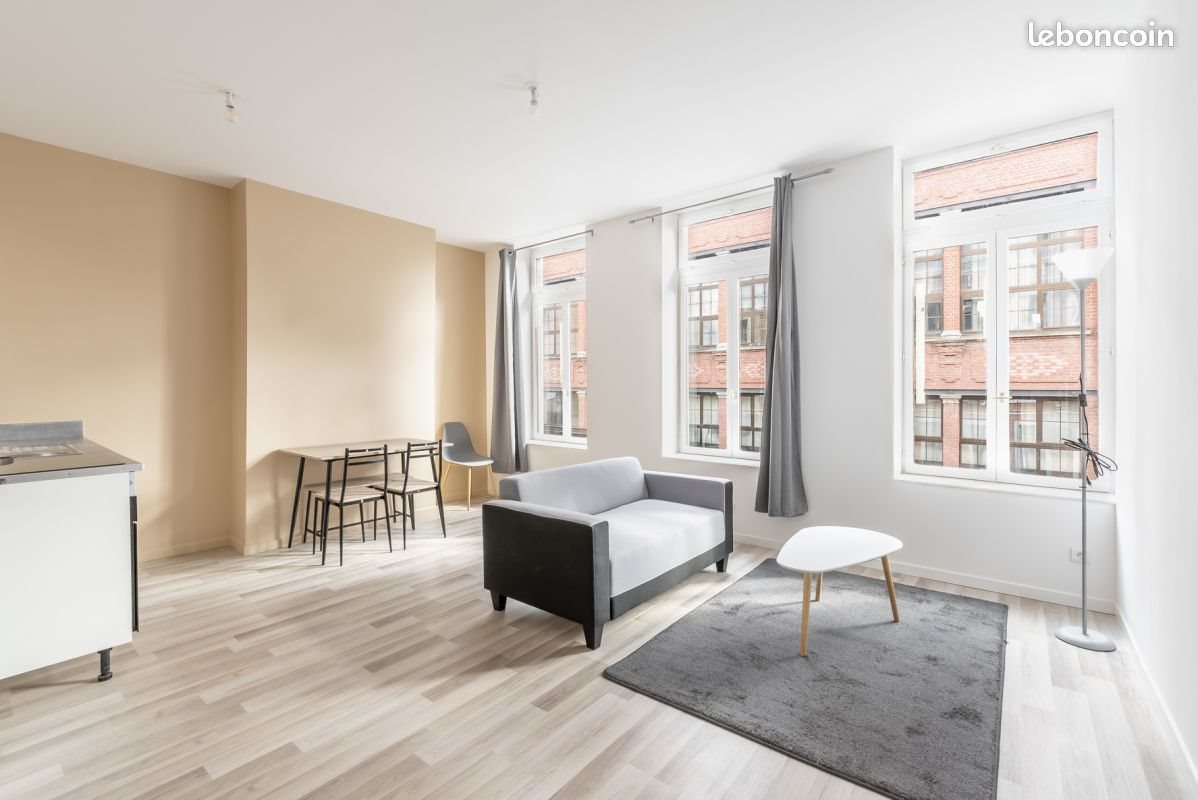 Appartement à louer, 33m², Roubaix