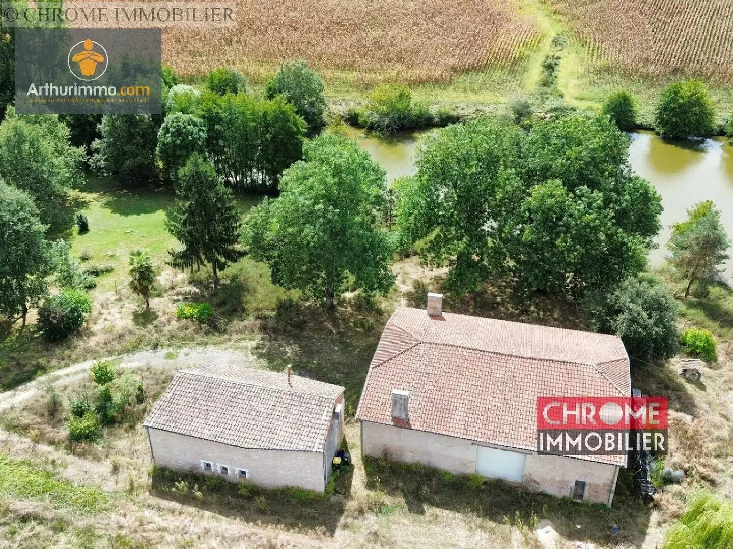 Maison à vendre, 80m², Saint-Vivien-de-Monségur