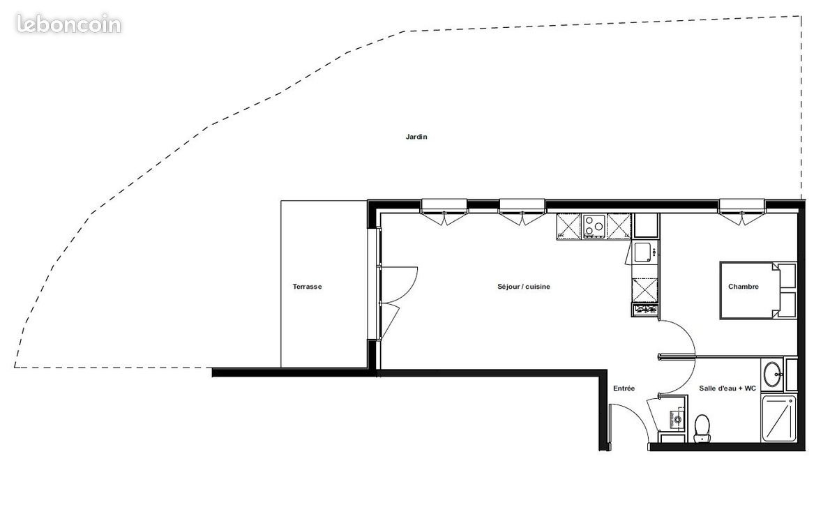 Appartement à louer, 45m², Gujan-Mestras
