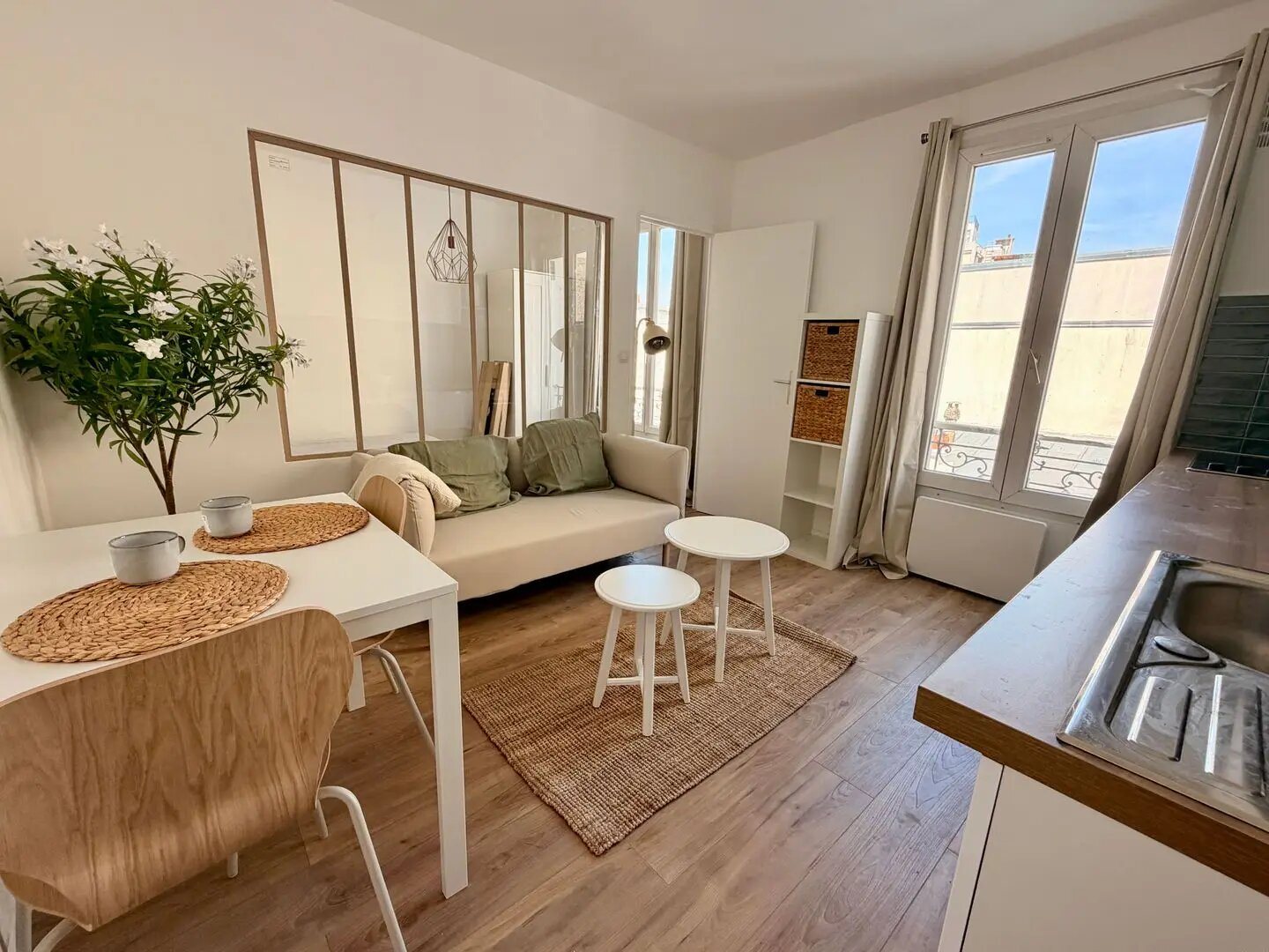 Appartement à louer, 23m², Paris 17ème