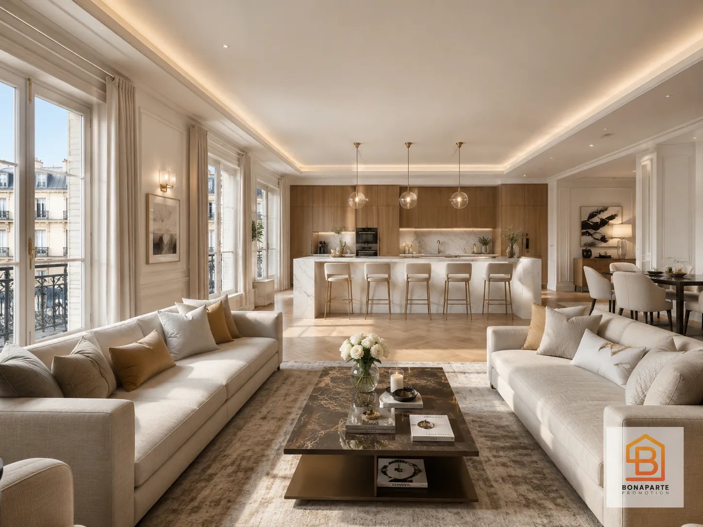 Appartement à vendre, 76m², Villiers-le-Bel