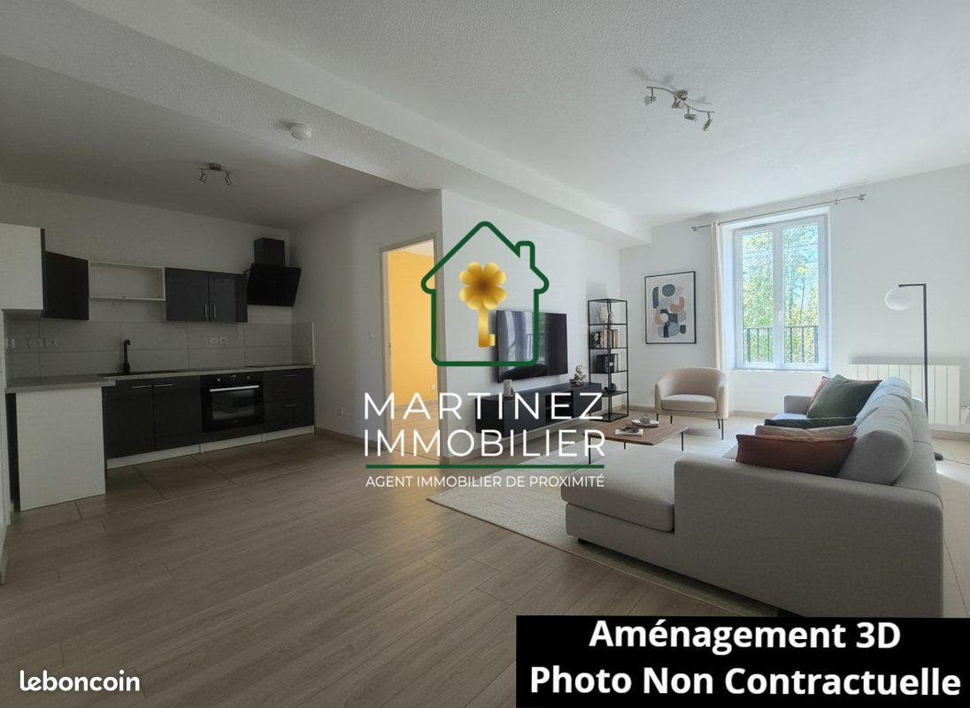 Appartement à vendre, 66m², La Côte-Saint-André