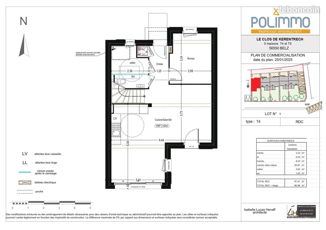 Maison à vendre, 80m², Belz