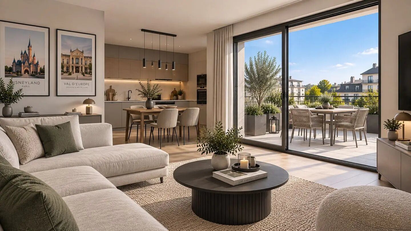 Appartement à vendre, 50m², Montévrain