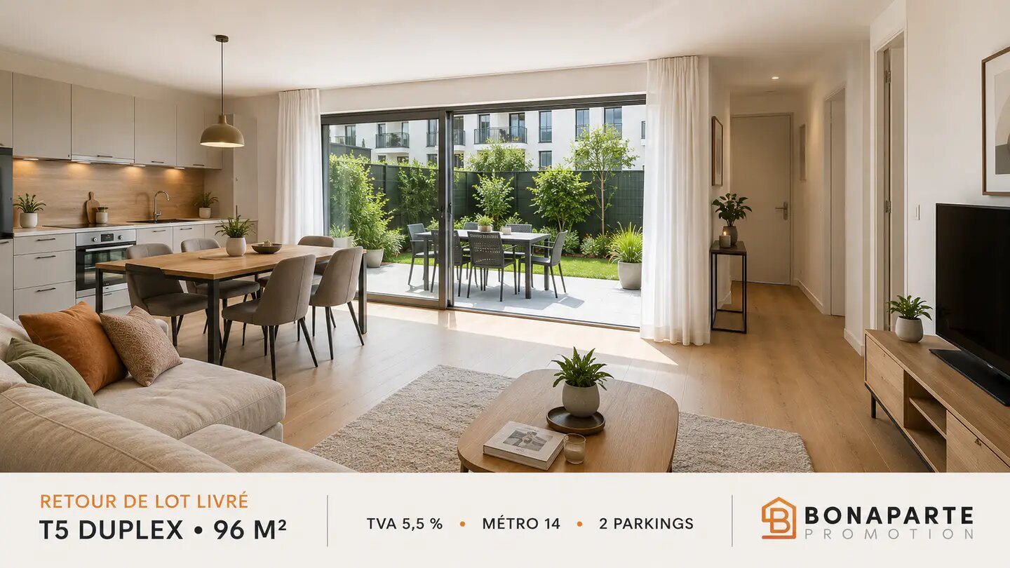 Appartement à vendre, 95m², Gentilly