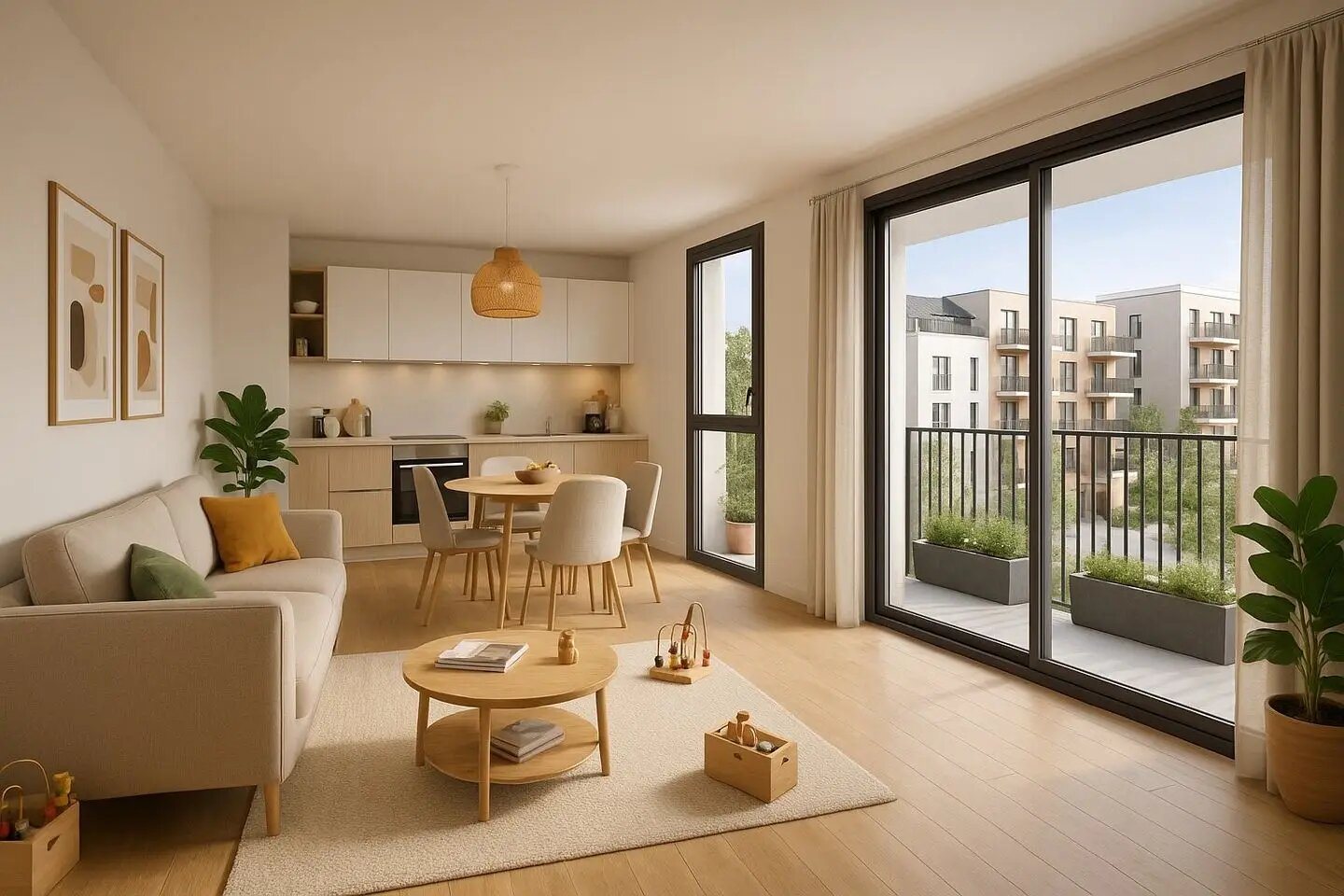 Appartement à vendre, 63m², Drancy