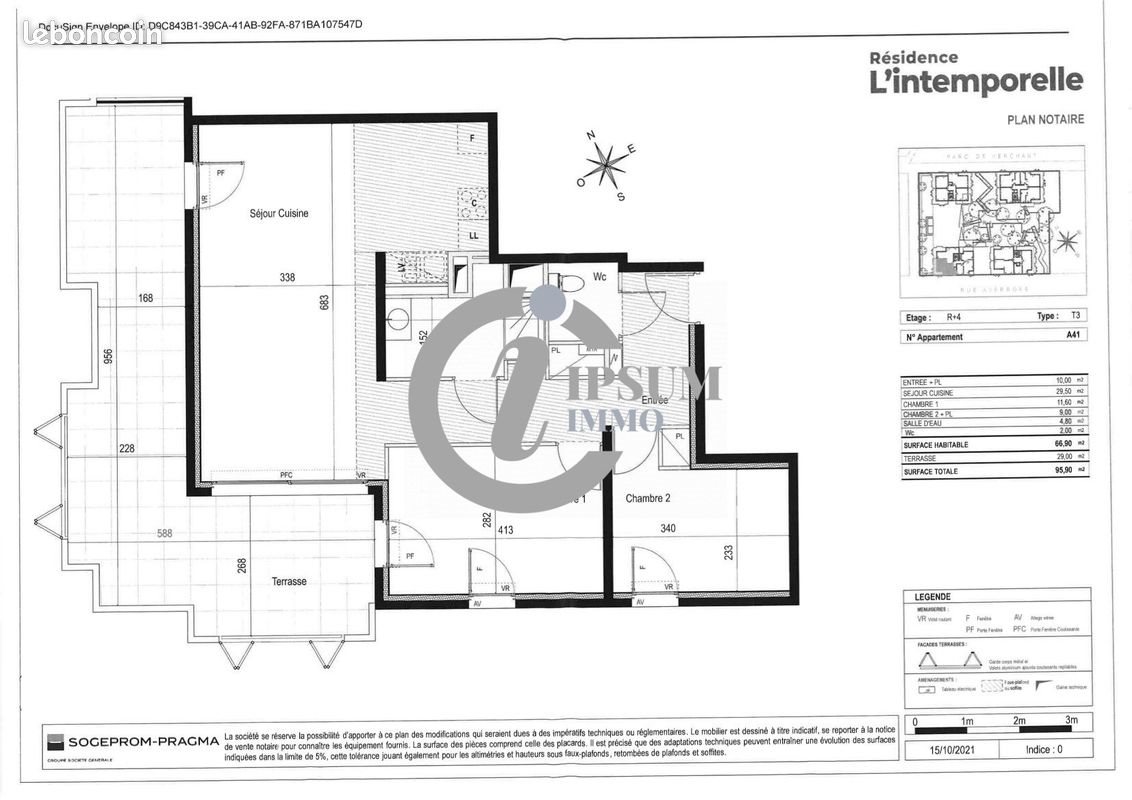 Appartement à louer, 67m², Castelnau-le-Lez