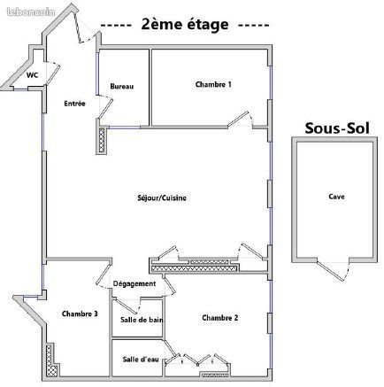Appartement à vendre, 102m², Lyon 7ème