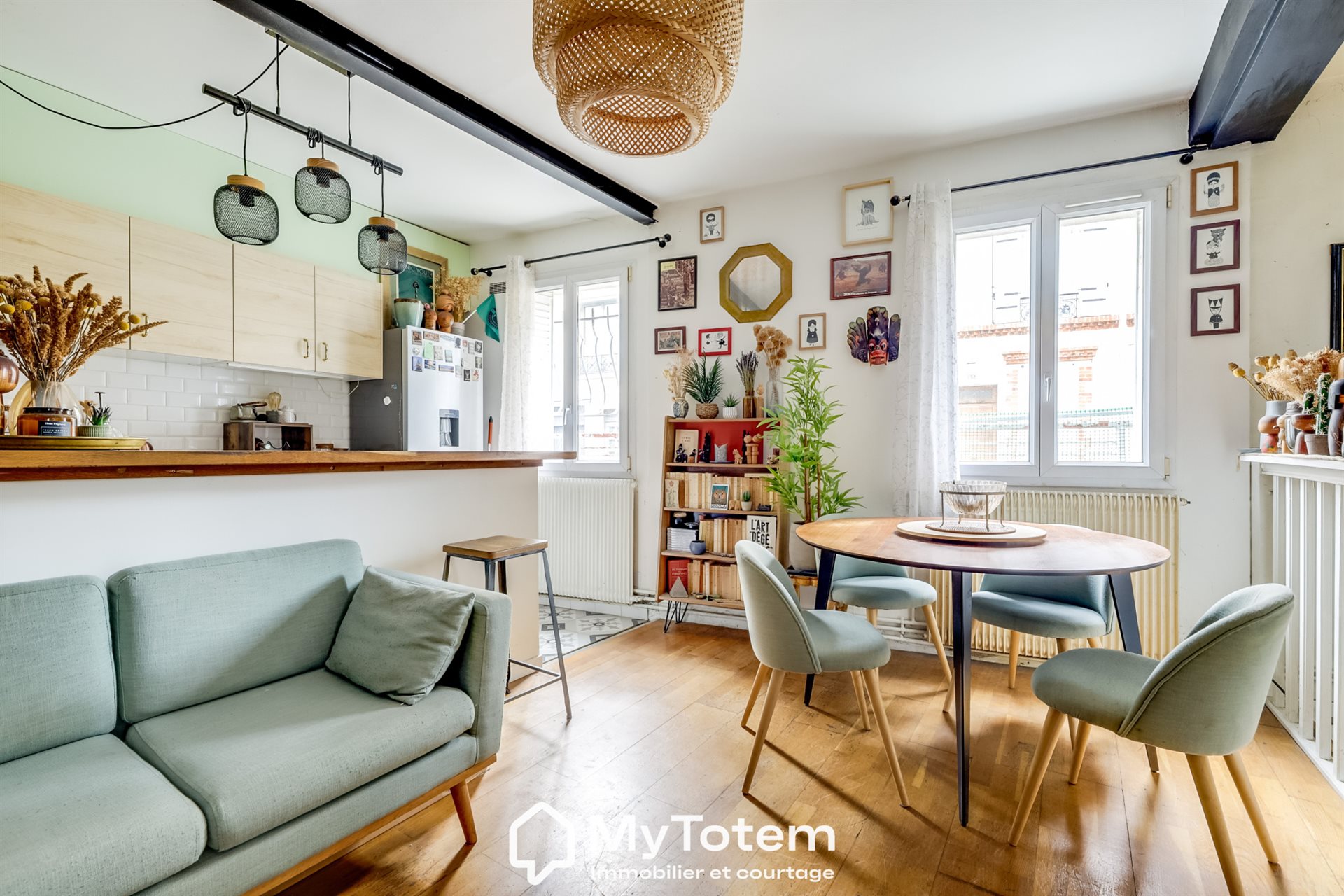 Appartement à vendre, 54m², Montreuil