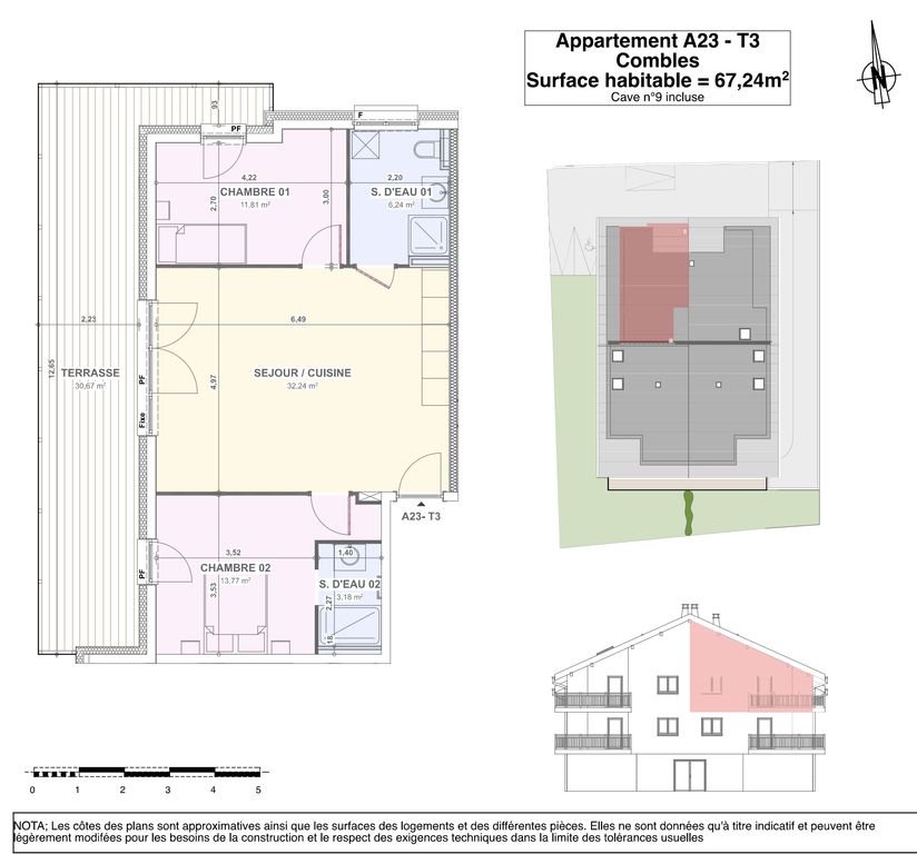 Appartement à vendre, 67m², La Chapelle-d'Abondance