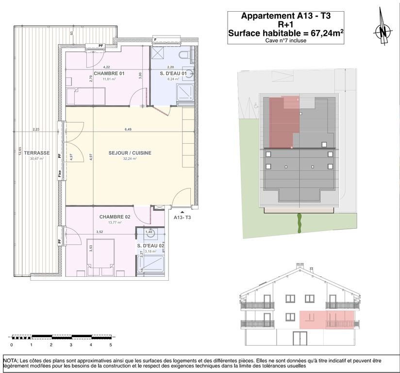 Appartement à vendre, 67m², La Chapelle-d'Abondance