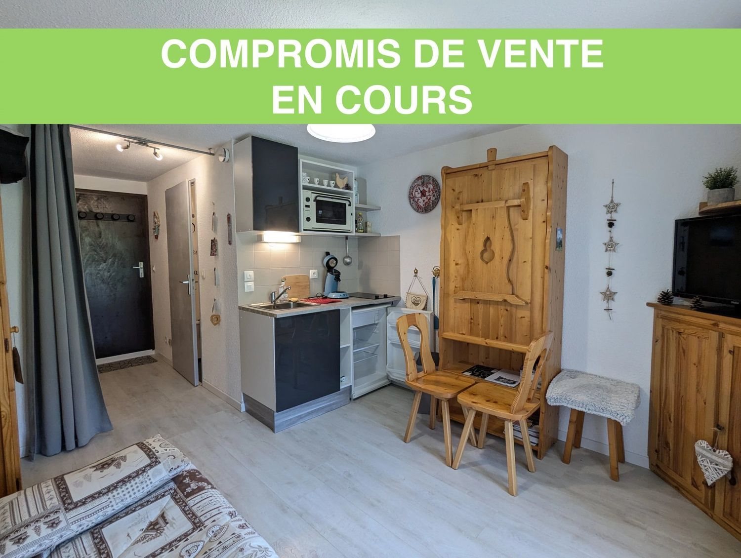 Appartement à vendre, 17m², Morillon