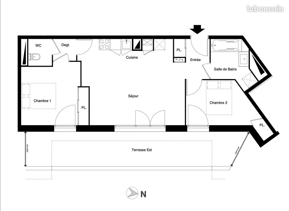 Maison à vendre, 58m², Martignas-sur-Jalle