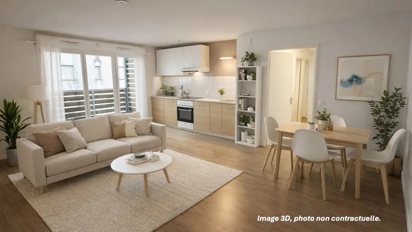 Appartement à vendre, 59m², Bègles